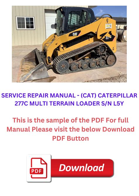 caterpillar 277c skid steer for sale|cat 277c service manual.